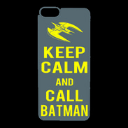 Coque iPhone 6 Premium Keep Calm Call Batman Gris