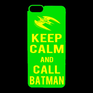 Coque iPhone 6 Premium Keep Calm Call Batman Vert