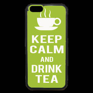 Coque iPhone 6 Premium Keep Calm Drink Tea Vert pomme