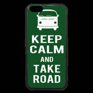 Coque iPhone 6 Premium Keep Calm Take road Vert