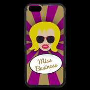 Coque iPhone 6 Premium Miss business Blonde