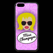 Coque iPhone 6 Premium Miss Champagne Blonde