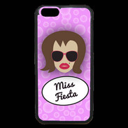 Coque iPhone 6 Premium Miss Fiesta Chatain