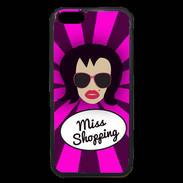 Coque iPhone 6 Premium Miss Shopping Brune