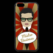 Coque iPhone 6 Premium Mister Business Brun