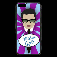 Coque iPhone 6 Premium Mister Gigolo Brun
