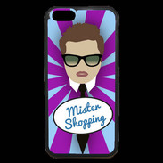 Coque iPhone 6 Premium Mister Shopping Chatain