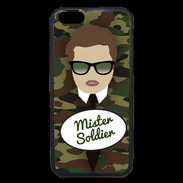 Coque iPhone 6 Premium Mister Soldier Chatain
