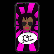 Coque iPhone 6 Premium Miss Fashion Black