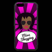 Coque iPhone 6 Premium Miss Shopping Black