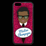 Coque iPhone 6 Premium Mister Champagne Black