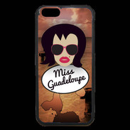 Coque iPhone 6 Premium Miss Guadeloupe Brune