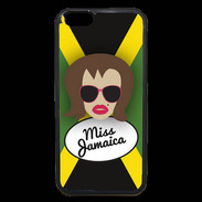 Coque iPhone 6 Premium Miss Jamaica Chatain