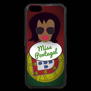 Coque iPhone 6 Premium Miss Portugal Black