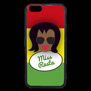 Coque iPhone 6 Premium Miss Rasta Black