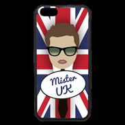 Coque iPhone 6 Premium Mister UK Chatain