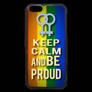Coque iPhone 6 Premium Keep Calm and Be proud Women Gay