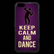 Coque iPhone 6 Premium Keep Calm and Dance Violet