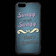 Coque iPhone 6 Premium Swag or Not bleu ZG