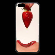 Coque iPhone 6 Premium Plaisir et fraise PR20