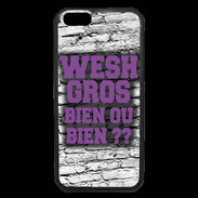 Coque iPhone 6 Premium Wesh Gros Violet