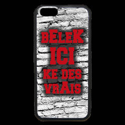 Coque iPhone 6 Premium Belek Ici Rouge