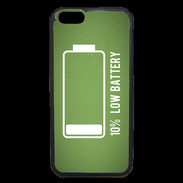 Coque iPhone 6 Premium Low Battery vert ZG