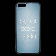 Coque iPhone 6 Premium Boulot Sexo Dodo Bleu ZG
