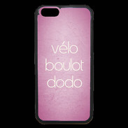 Coque iPhone 6 Premium Vélo Boulot Dodo Rose ZG