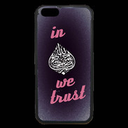 Coque iPhone 6 Premium In Islam We trust Rouge ZG