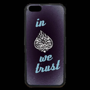 Coque iPhone 6 Premium In Islam We trust Bleu ZG