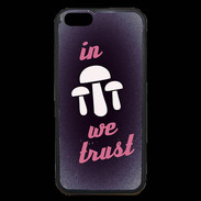 Coque iPhone 6 Premium In Mushrooms We trust Rouge ZG
