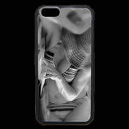 Coque iPhone 6 Premium DP Charme enNoir et blanc 