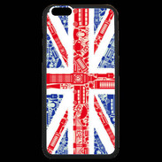 Coque iPhone 6 Plus Premium Angleterre sur Drapeau 1