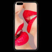 Coque iPhone 6 Plus Premium Bouche sexy Lesbienne et rouge à lèvres gloss