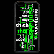 Coque iPhone 6 Plus Premium Cannabis Tag
