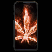 Coque iPhone 6 Plus Premium Cannabis en feu