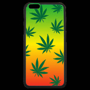 Coque iPhone 6 Plus Premium Fond Rasta Cannabis