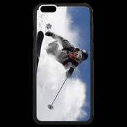 Coque iPhone 6 Plus Premium Skieur en montagne