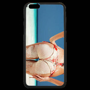 Coque iPhone 6 Plus Premium Belle fesse sur la plage