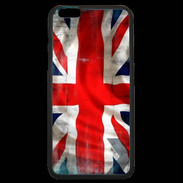 Coque iPhone 6 Plus Premium Drapeau anglais grunge