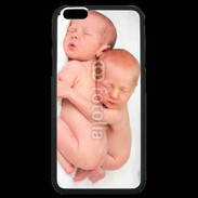 Coque iPhone 6 Plus Premium Duo de bébés qui dorment