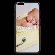 Coque iPhone 6 Plus Premium Bébé dormant dans un tiroir