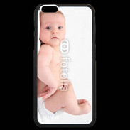 Coque iPhone 6 Plus Premium Bébé allongé sur le dos