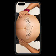 Coque iPhone 6 Plus Premium Femme enceinte ventre 