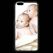 Coque iPhone 6 Plus Premium Jumeaux bébés
