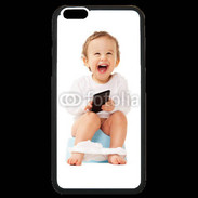Coque iPhone 6 Plus Premium Bébé accro au mobile