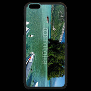 Coque iPhone 6 Plus Premium Barques sur le lac d'Annecy