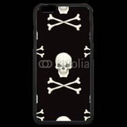 Coque iPhone 6 Plus Premium Fond tête de mort 3