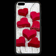 Coque iPhone 6 Plus Premium Coeur en bois